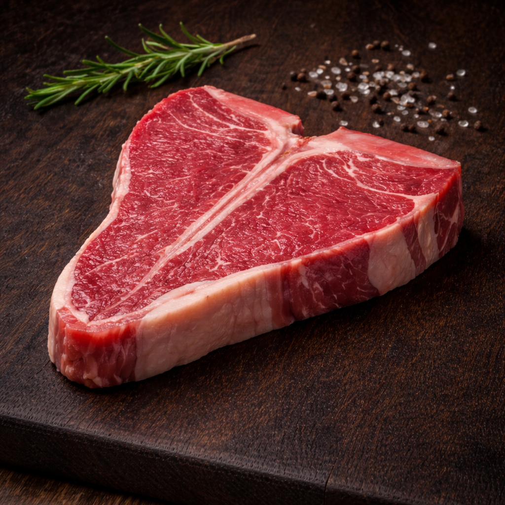 Organic Beef T-Bone Steak